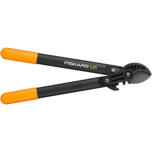 FISKARS PowerGear műanyag fogaskerekes ágvágó, rávágó pengével (S) L71