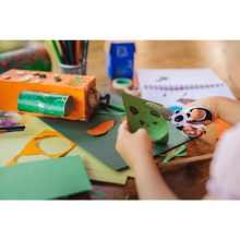 FISKARS Gyermekolló (13 cm) panda