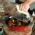 STAUB La Cocotte Wok (30 cm) piros