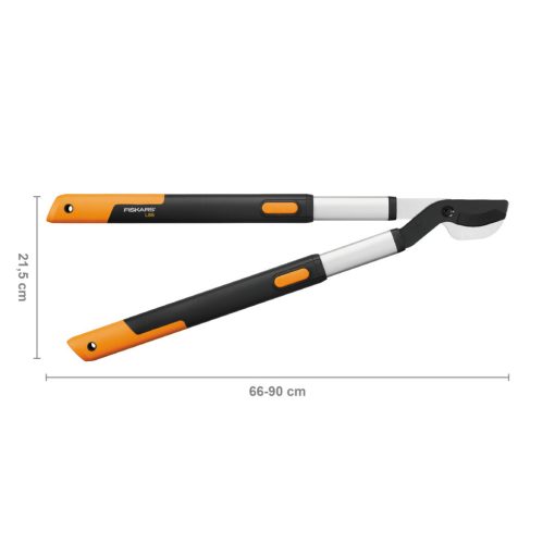 FISKARS SmartFit teleszkópos ágvágó, horgos pengével (M-L) L86