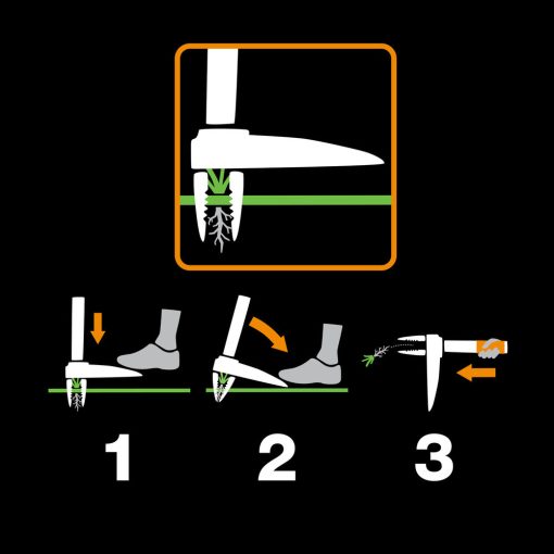FISKARS Xact gyomkiszedő