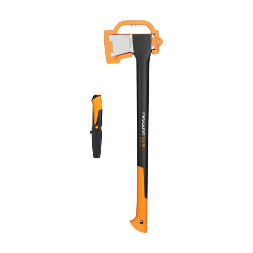 FISKARS X21 hasítófejsze (L) + Hardware kés