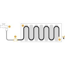 FISKARS Comfort csepegtető tömlő 15 m