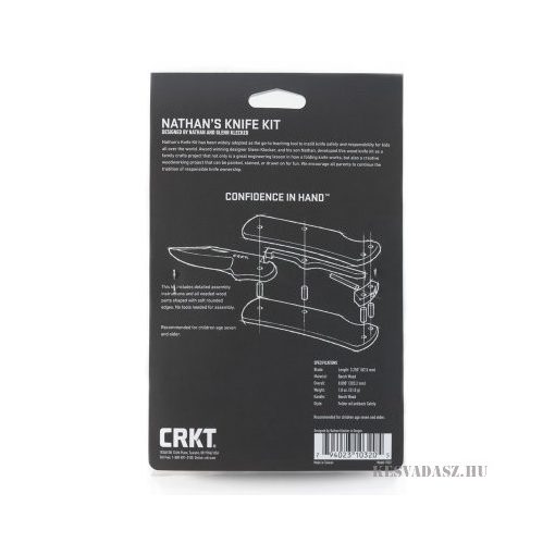 CRKT Nathan's összerakható fa zsebkés