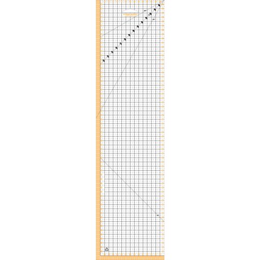 FISKARS patchwork vonalzó 15x60 cm