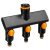 FISKARS Comfort 3 utas csaptelep csatlakozó, multi, be/ki