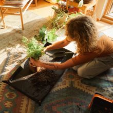 FISKARS Urban Gardening összehajtható ültetőszőnyeg