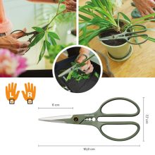 FISKARS Urban Gardening virágvágó olló tárolóval