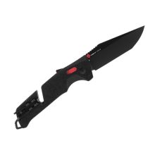 SOG Trident AT Black Red Tanto zsebkés