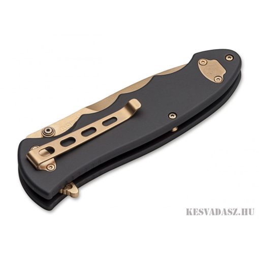 Böker Solingen Leopard-Damascus III Gold zsebkés