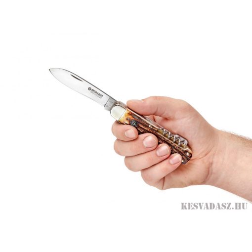 Böker Solingen Hunters Knife Trio CPM többpengés vadász zsebkés