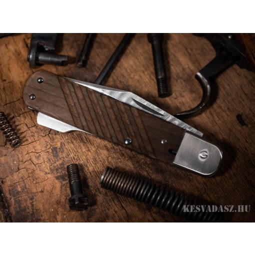 Böker Solingen 98k-Damascus zsebkés