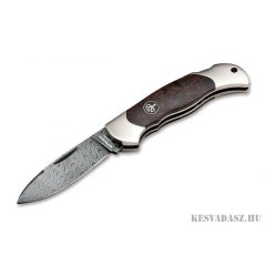   Böker Solingen Junior Scout Spearpoint Curly Birch Damascus Zsebkés