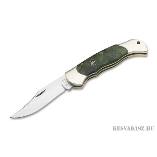 Böker Solingen Boy Scout Curly Birch Green Zsebkés