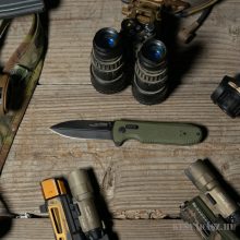 SOG Pentagon XR - OD Green katonai zsebkés