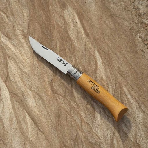 OPINEL Tradition Carbon No.08 (C) zsebkés, bükk