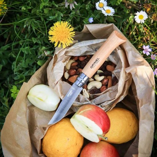 OPINEL Tradition Inox No.08 zsebkés, bükk