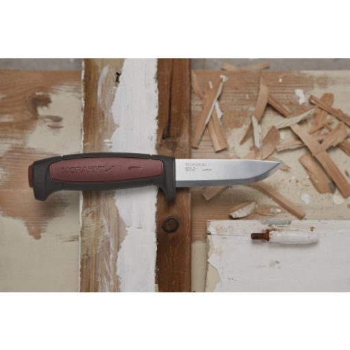 MORAKNIV Pro (C) kés, tokkal, piros