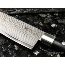 BÖKER Damaszk pengés santoku konyhakés - 17,2 cm-es pengével