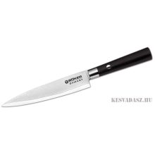 BÖKER Damaszk pengés kenyérvágókés - 23,5 cm-es pengével
