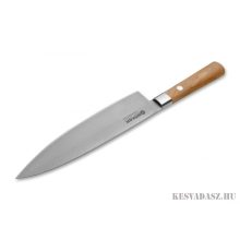 BÖKER Damaszk pengés általános konyhakés - 15 cm-es pengével - olív
