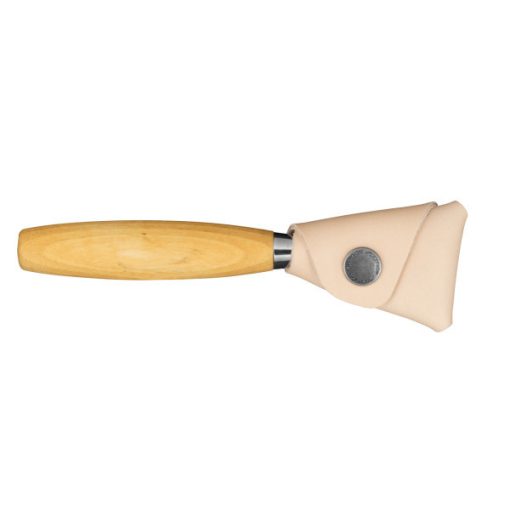 MORAKNIV 162 (S) fafaragókés, dupla élű, bőr tokkal