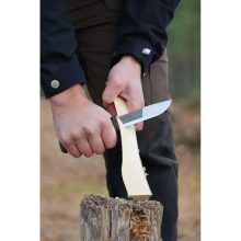 MORAKNIV Kansbol (S) kés, tokkal + Survival Kit tűzgyújtó készlet, zöld