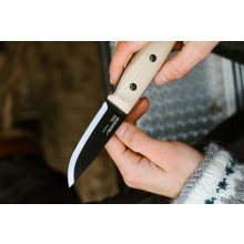 MORAKNIV Finn (S) kés, tokkal, kőrisfa markolattal