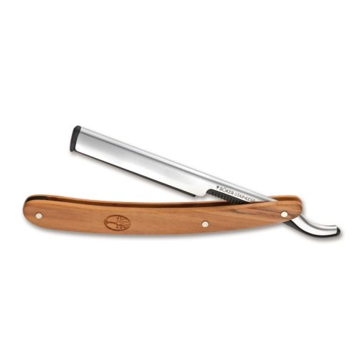 Böker Manufaktur Barberette Olive borotvapenge tartó