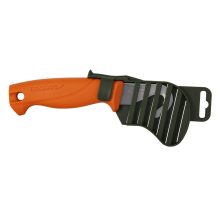 MORAKNIV Hunting (S) nyúzóhorog, tokkal, narancssárga