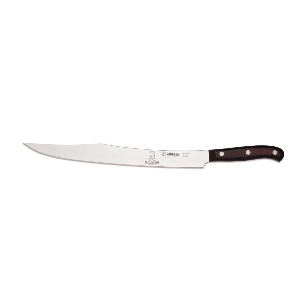Cutit de fripturi, GIESSER PREMIUMCUT BARBEQUE No. 1 Tree Of Life, lama 30 cm, maner lemn, 1900 Cutit de fripturi, GIESSER PREMIUMCUT BARBEQUE No. 1 Tree Of Life, lama 30 cm, maner lemn, 1900
