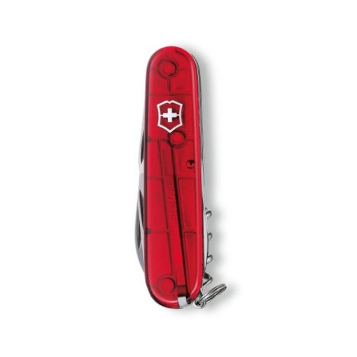 VICTORINOX Swiss Army Spartan zsebkés, áttetsző piros
