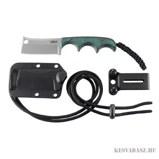 CRKT Minimalist Cleaver nyakkés - zöld