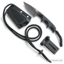CRKT Minimalist Black Drop Point kés
