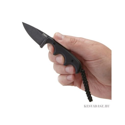CRKT Minimalist Black Drop Point kés