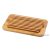 DUE CIGNI bambusz vágódeszka kenyér vágáshoz