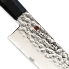 KASUMI Kuro japán damaszk santoku szakácskés 17 cm