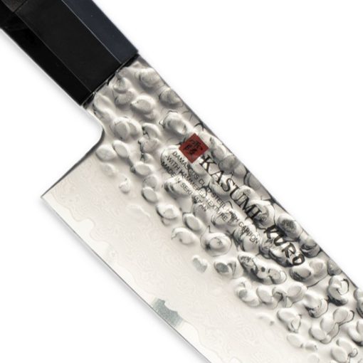 KASUMI Kuro japán damaszk santoku szakácskés 17 cm