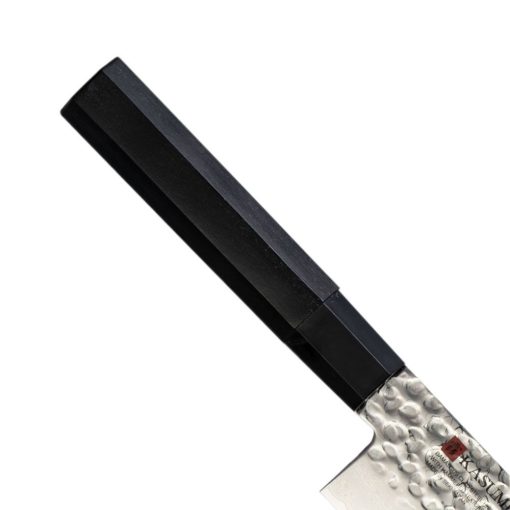 KASUMI Kuro japán damaszk santoku szakácskés 17 cm