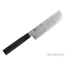 KASUMI Kuro japán damaszk Nakiri szakácskés 17 cm