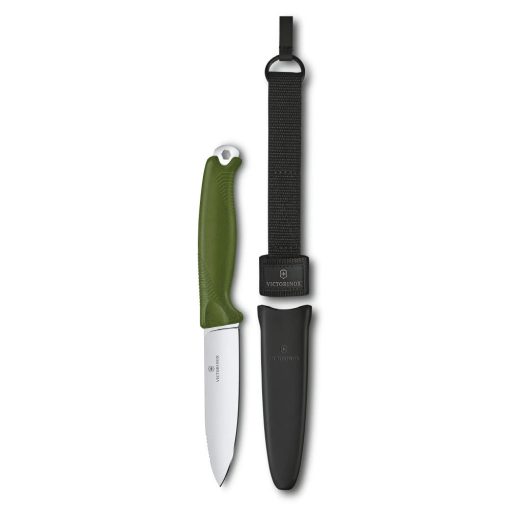 VICTORINOX Venture tőr, tokkal, oliva zöld