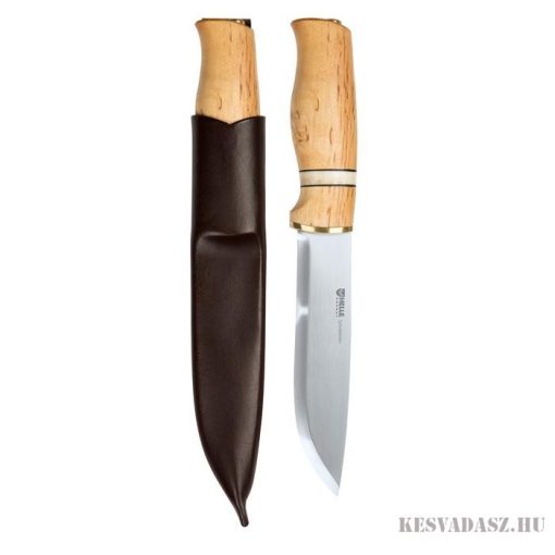 HELLE Sylvsteinen outdoor kés bőr tokkal