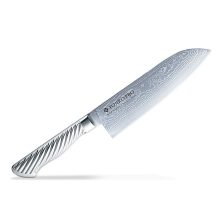 Tojiro Pro Nickel Damascus Santoku kés – 17 cm
