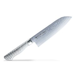 Tojiro Pro Nickel Damascus Santoku kés – 17 cm