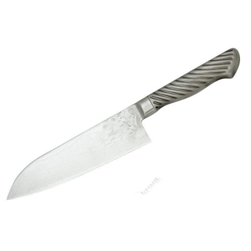 Tojiro Pro Nickel Damascus Santoku kés – 17 cm