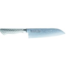 Tojiro Pro Nickel Damascus Santoku kés – 17 cm