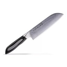 TOJIRO Japan Flash DP Damascus Santoku  Szakácskés 18 cm
