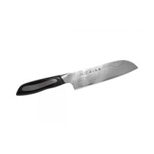 TOJIRO Japan Flash DP Damascus Santoku  Szakácskés 18 cm