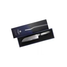 TOJIRO Japan Flash DP Damascus Santoku  Szakácskés 18 cm