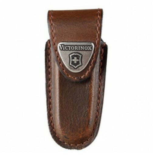 VICTORINOX bőr tok, barna